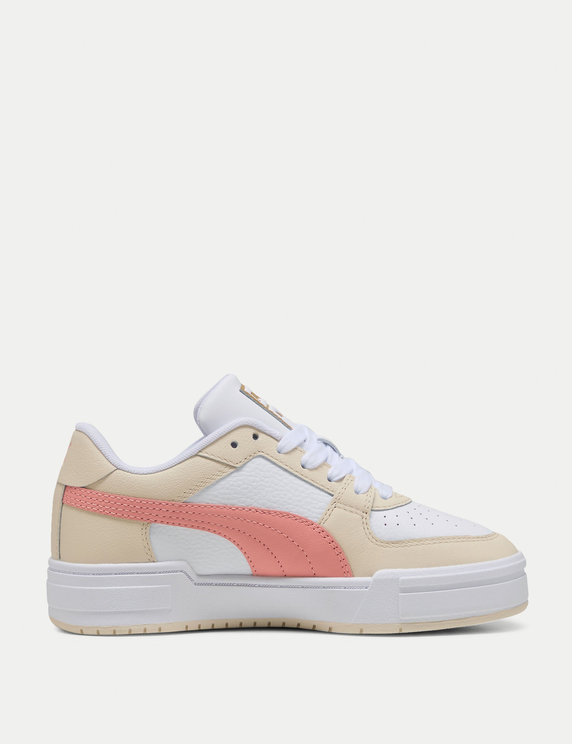 CA Pro Classic II Sneakers - White/Alpine Snow/Pink Fruit - Men's & Women's Casual Shoes for Walking, Running & Everyday Wear