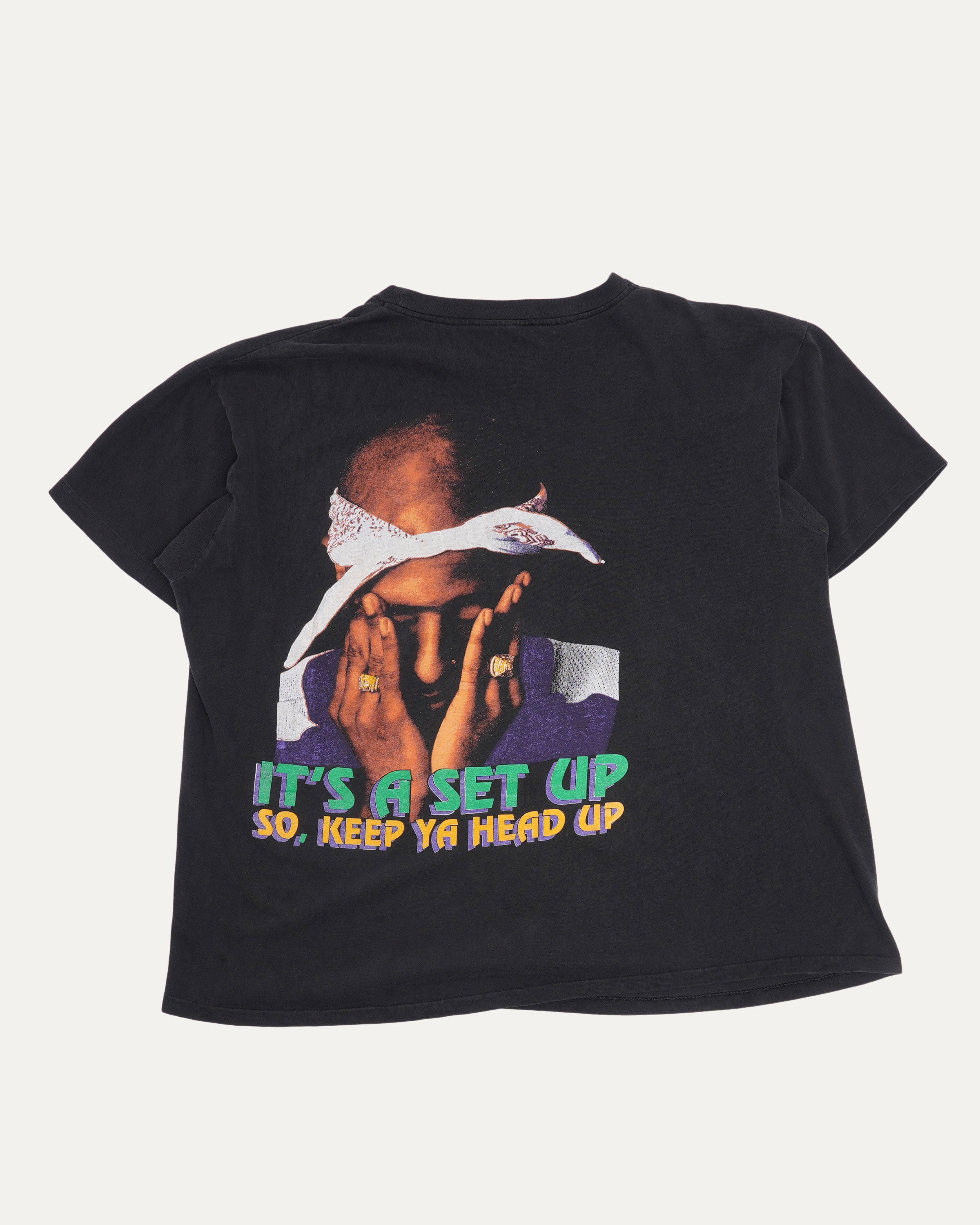 2Pac Keep Ya Head Up Rap T-Shirt - Vintage Hip Hop Music Tee for Men & Women - Perfect for Concerts, Streetwear & Casual Outfits