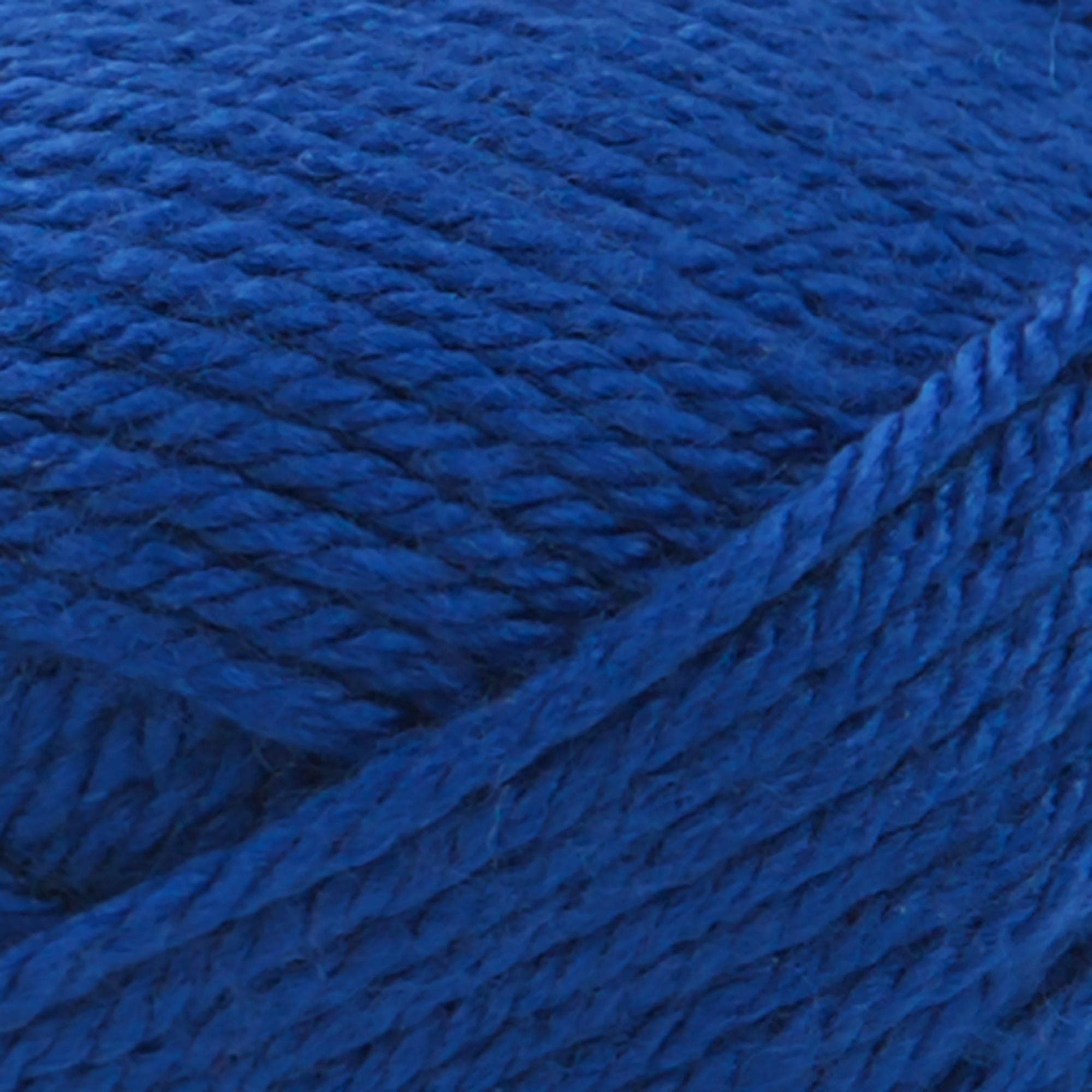 Lion Brand Yarn Basic Stitch Anti-Pilling Knitting & Crochet Yarn - 1 Pack Royal Blue - Perfect for Scarves, Blankets & Baby Clothes
