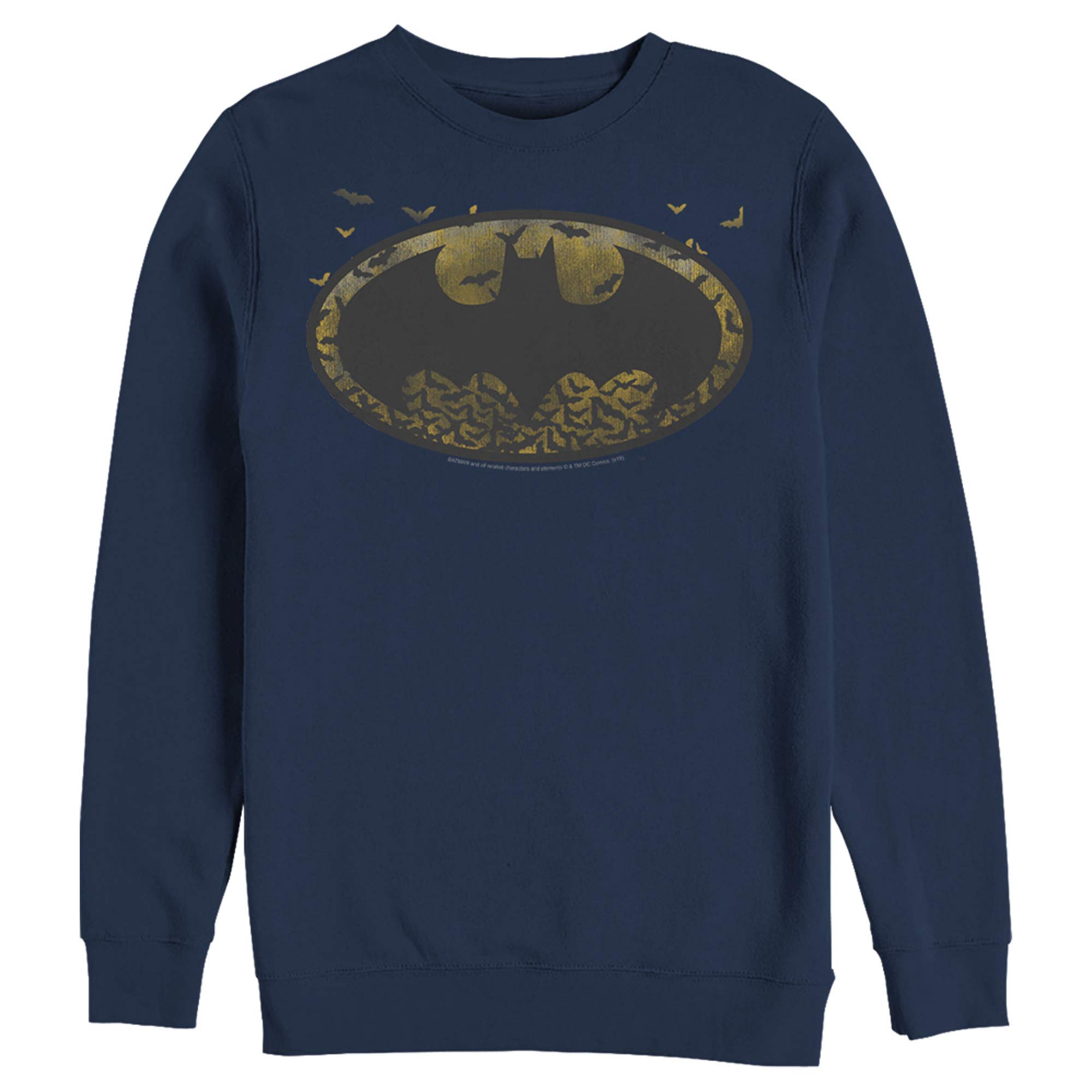 Men's Batman Logo Sweatshirt - Casual Superhero Style