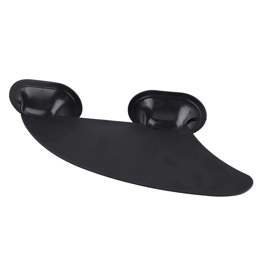 Kayak Skeg Tracking Fin - Black Watershed Board with Integral Mounting Points for Canoes & Kayaks | Improve Stability & Maneuvering in Rough Waters