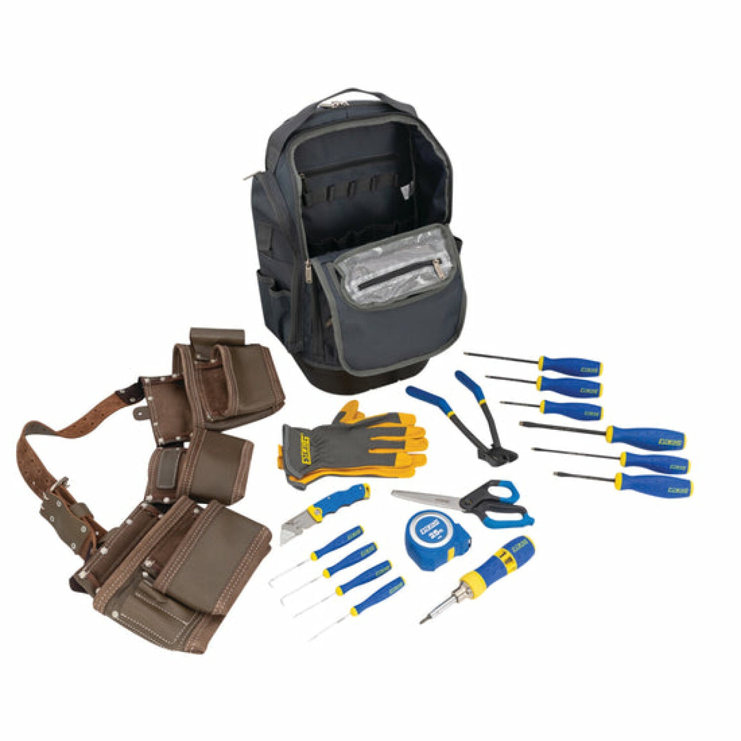 Estwing 42605 36-Piece General Purpose Maintenance & Repair Tool Kit - Perfect for Home DIY, Auto Repair & Construction Projects