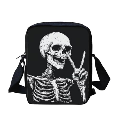 Funny Skeleton Black