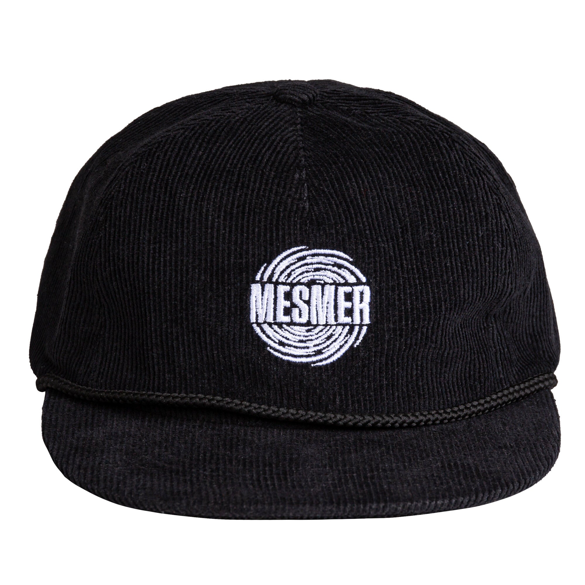 MESMER Spiral Cap Black - Stylish Adjustable Baseball Hat for Men & Women - Perfect for Outdoor Sports, Running, Hiking, and Casual Wear