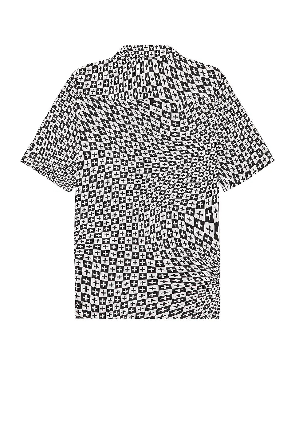Resort Short Sleeve Shirt for Men - Black Casual Summer Top for Beach Vacation & Outdoor Activities