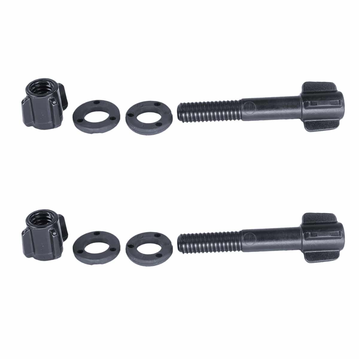 2 Sets Garrett Metal Detector Coil Mounting Hardware Kit - Bolts, Washers & Nuts for Easy Replacement & Repair | Perfect for Treasure Hunting & Beach Metal Detecting