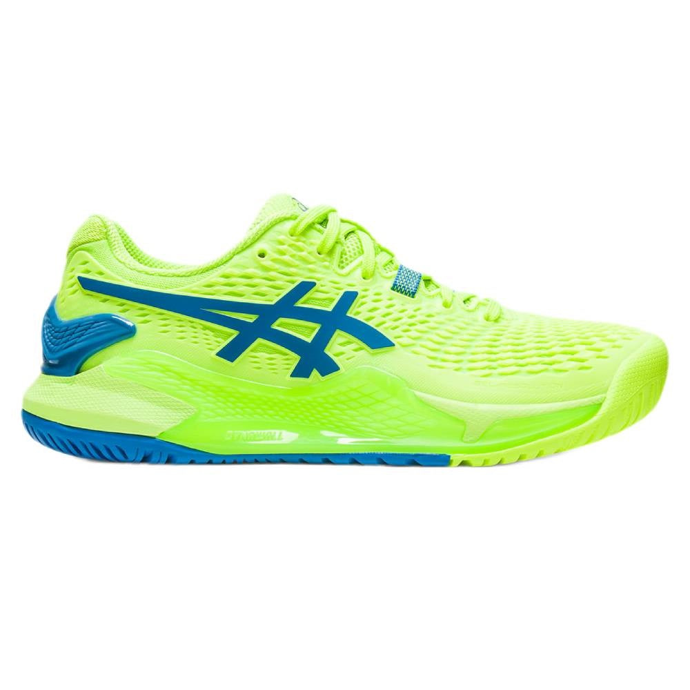 Asics Gel Resolution 9 Women's Tennis Shoes - Lightweight & Supportive Court Sneakers for Women (Green/Blue) | Perfect for Tennis, Pickleball & Casual Wear