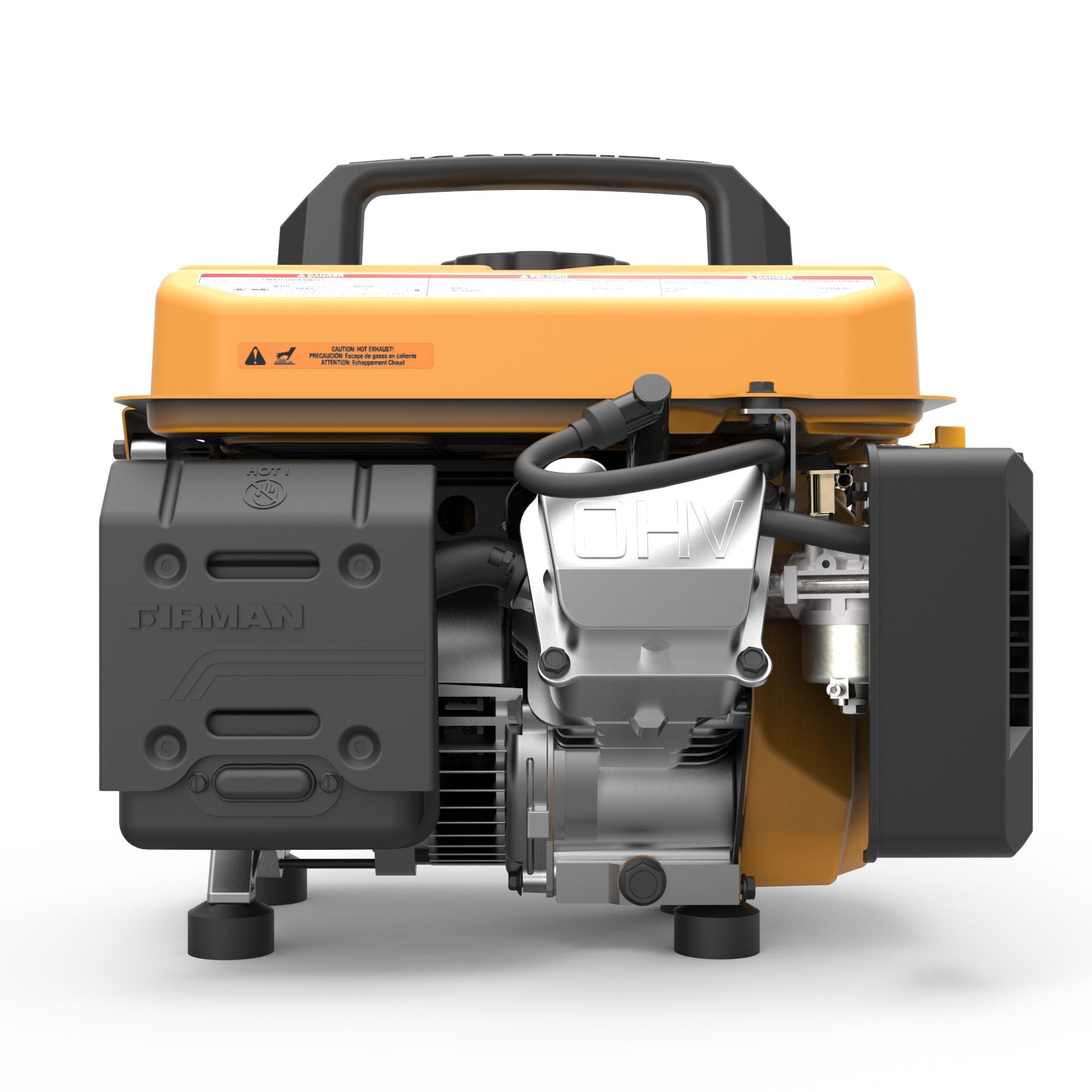 1300W Portable Gas Generator with Recoil Start - Reliable Power for Camping, Emergencies & Outdoor Activities