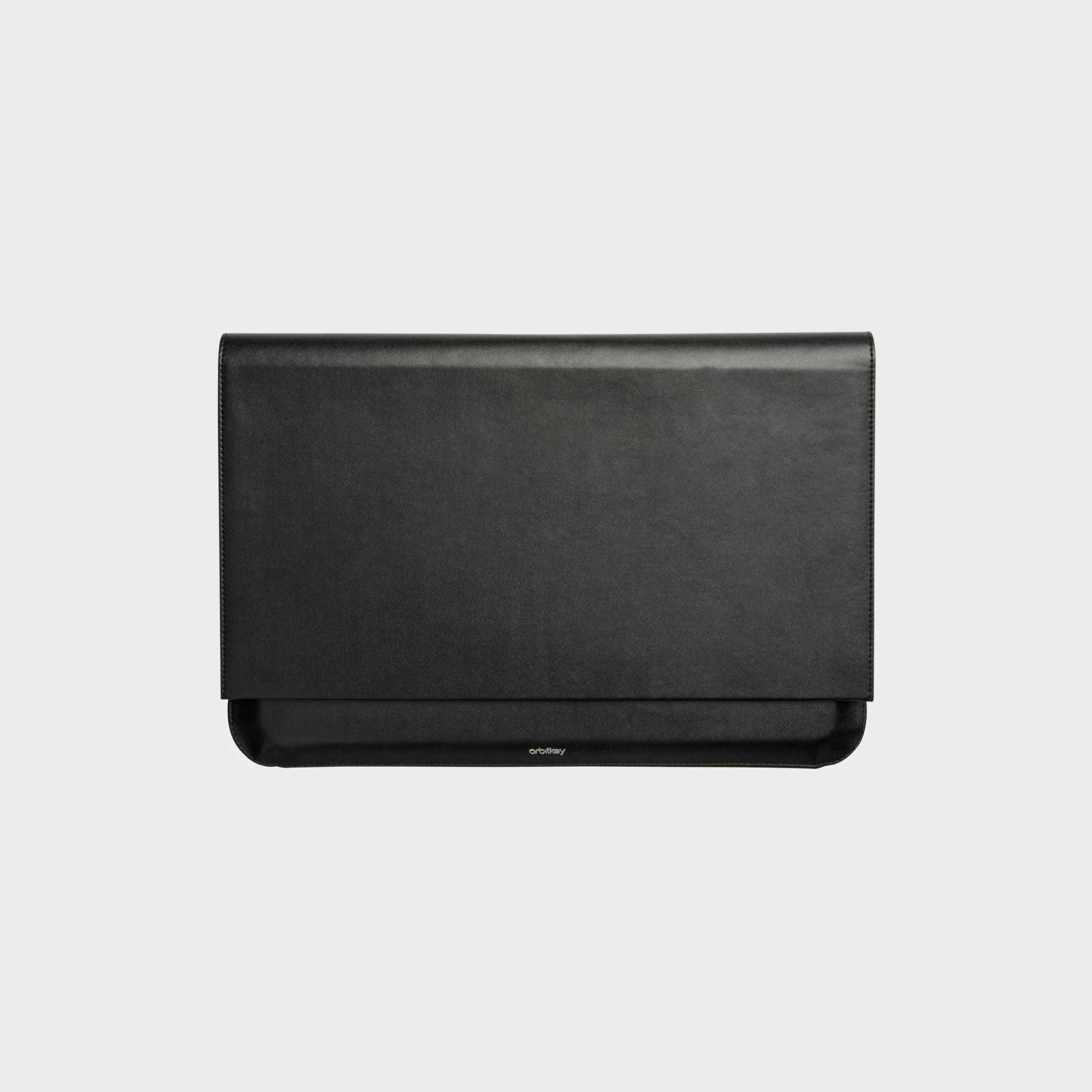 ORBITKEY Hybrid Laptop Sleeve & Desk Mat - Premium Black Protective Case for MacBook & Laptops (2 Size Options) - Perfect for Office, Travel & Home Workspace Organization