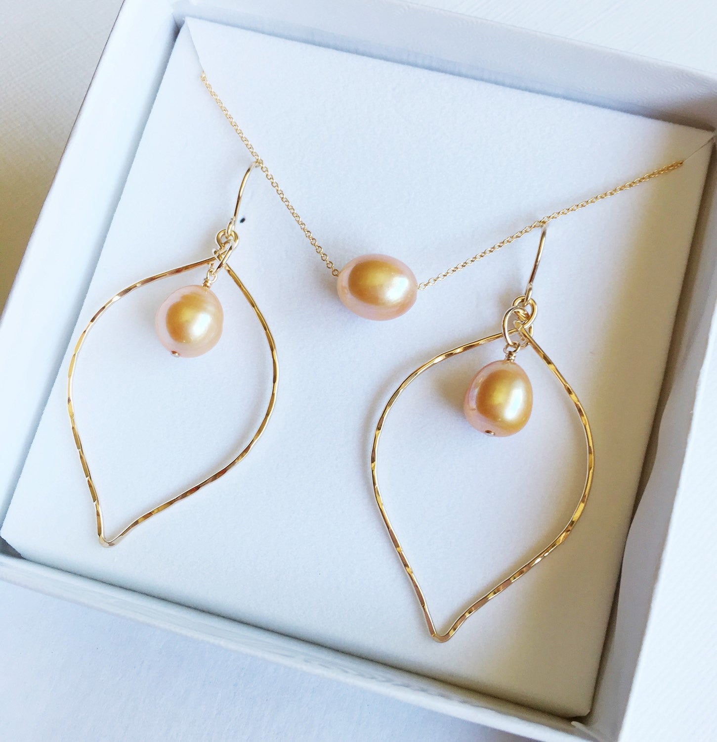 Doree Gold Pearl Earrings (E135) - Elegant Jewelry for Women, Perfect for Weddings, Parties & Special Occasions