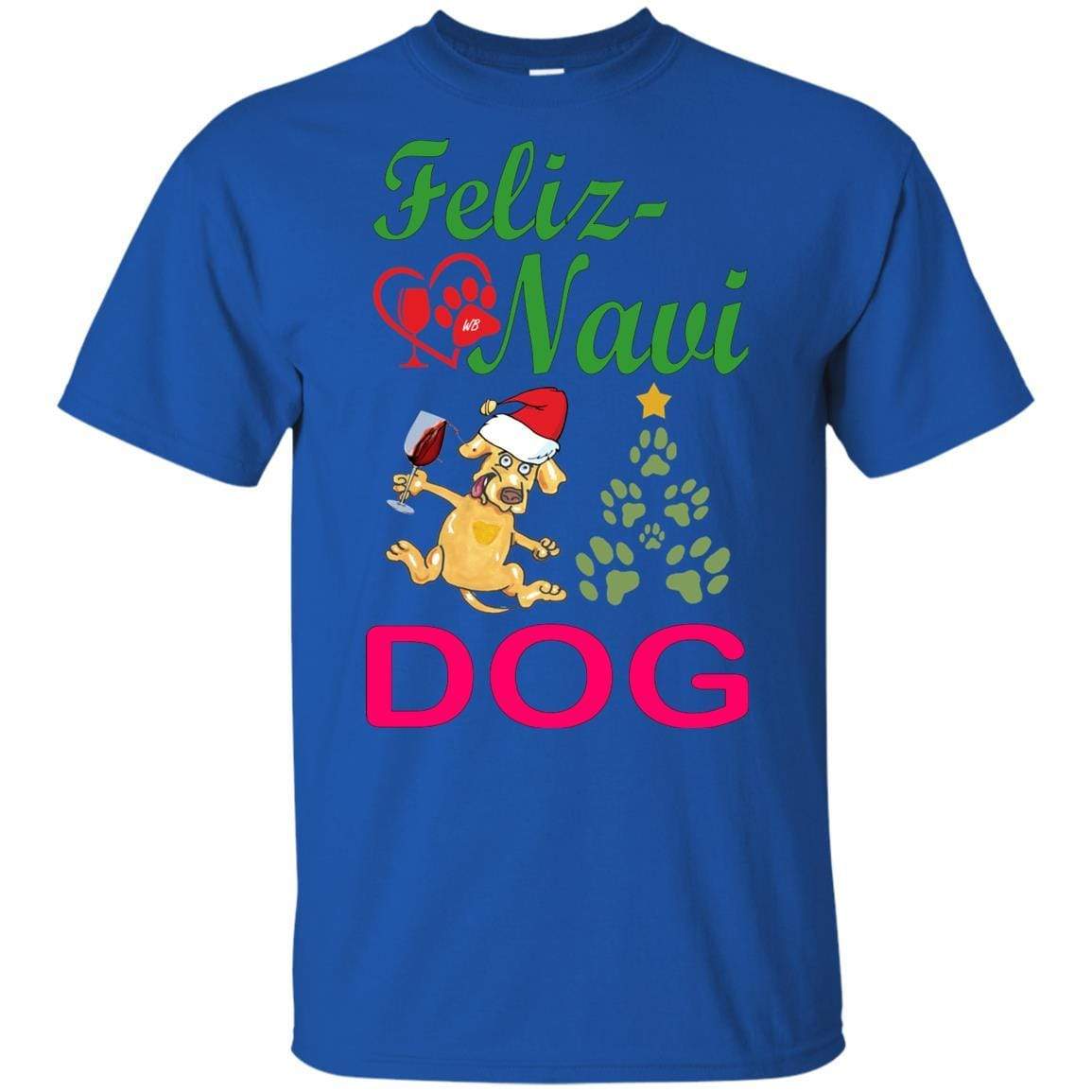 Feliz Navi Dog Youth Ultra Cotton T-Shirt | Funny Christmas Pet Lover Gift | WineyBitches.co | Perfect for Holiday Parties & Family Gatherings