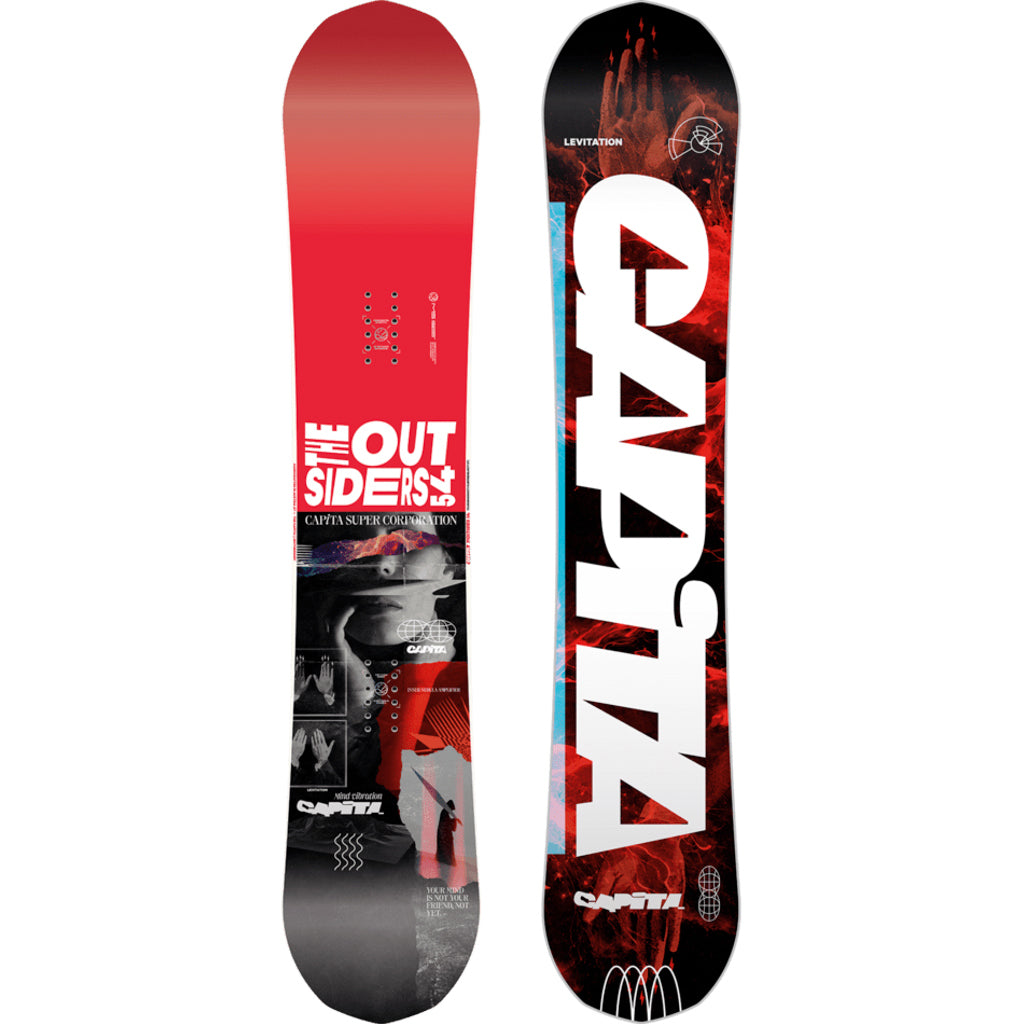 Capita The Outsiders Men's Snowboard 2025 - All-Mountain Freestyle Snowboard for Powder, Park & Backcountry Riding
