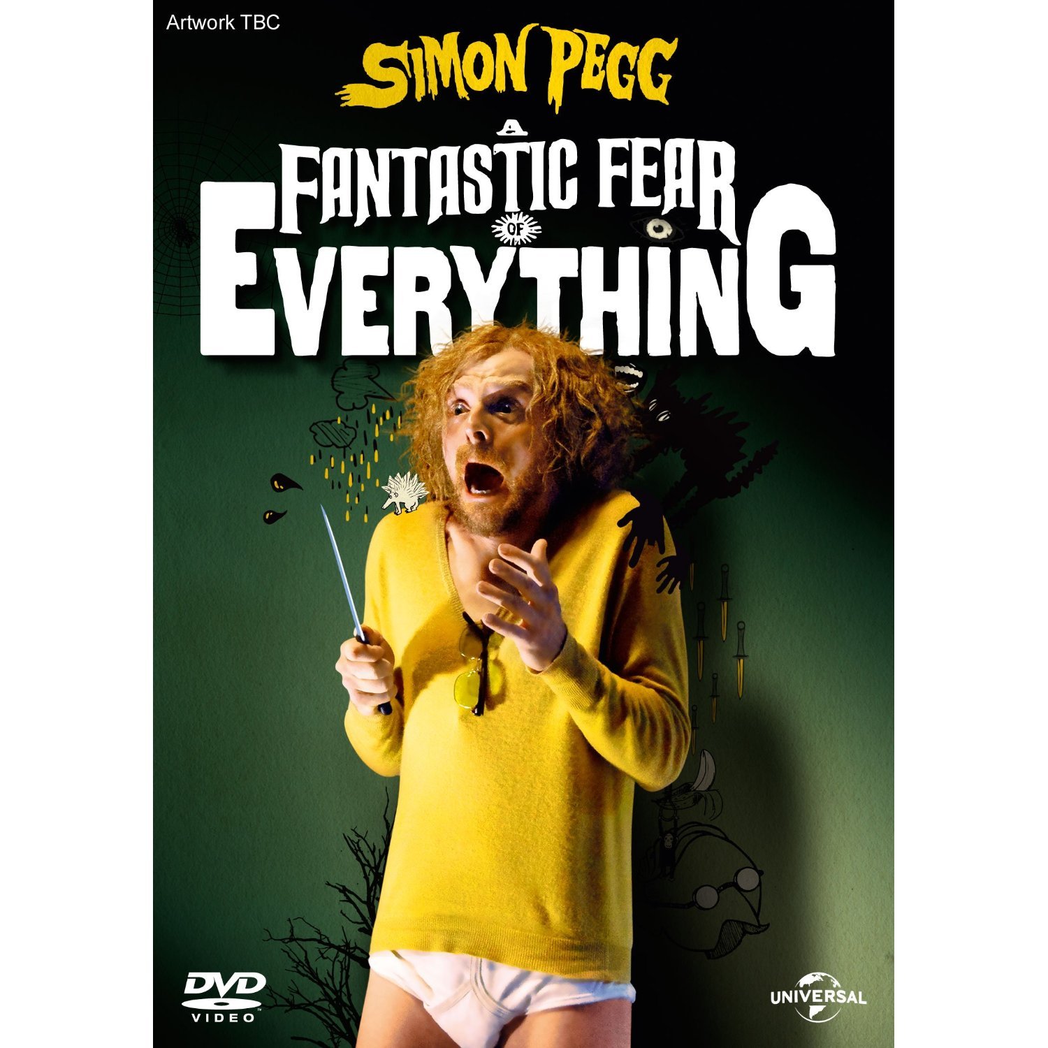 A Fantastic Fear of Everything [DVD] - Comedy Thriller Movie - Perfect for Movie Nights & Halloween Parties