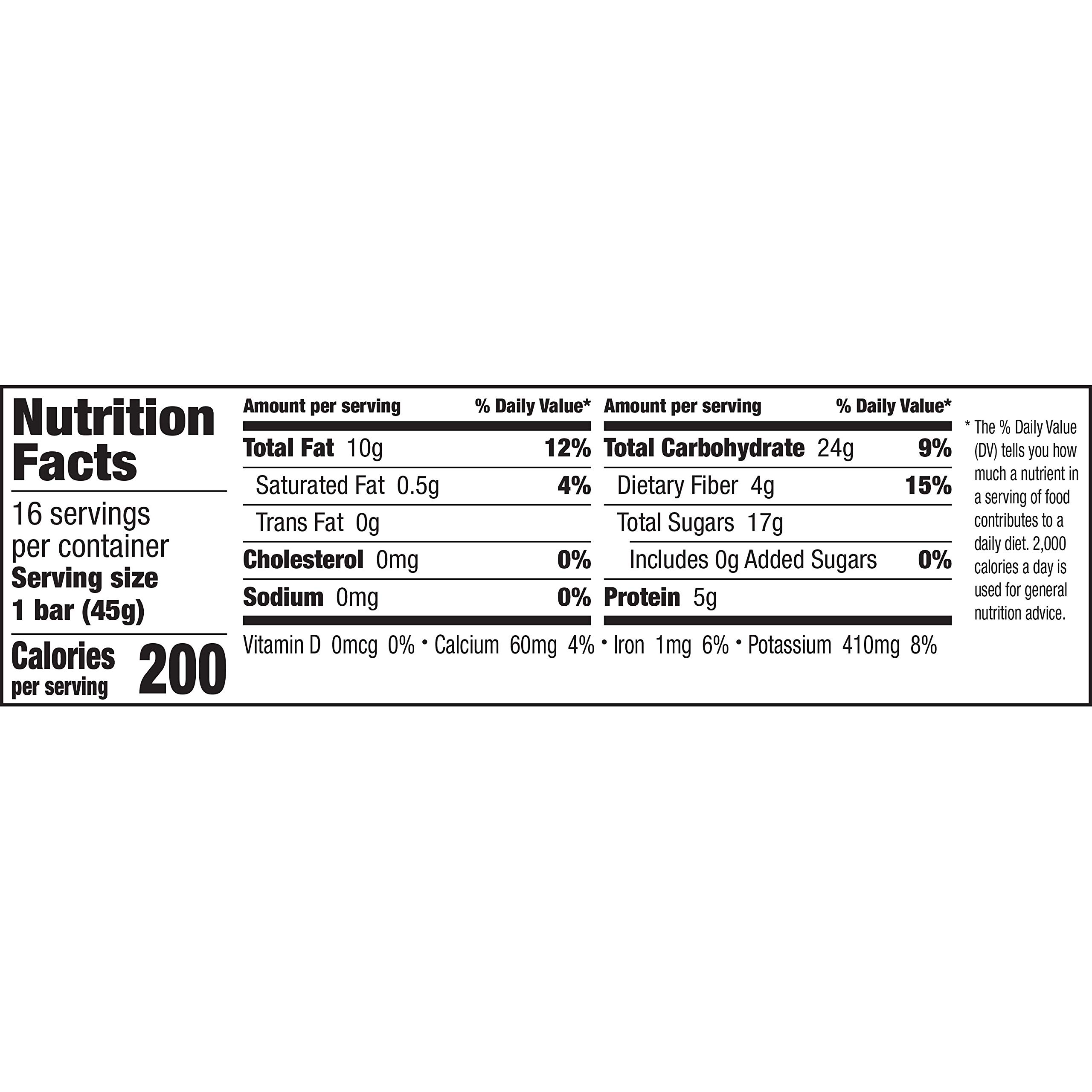 Larabar Banana Bread Gluten Free Vegan Snack Bars - 16 Pack (1.6 oz Each) | Healthy Fruit & Nut Energy Bars for Breakfast, Hiking & On-the-Go Nutrition