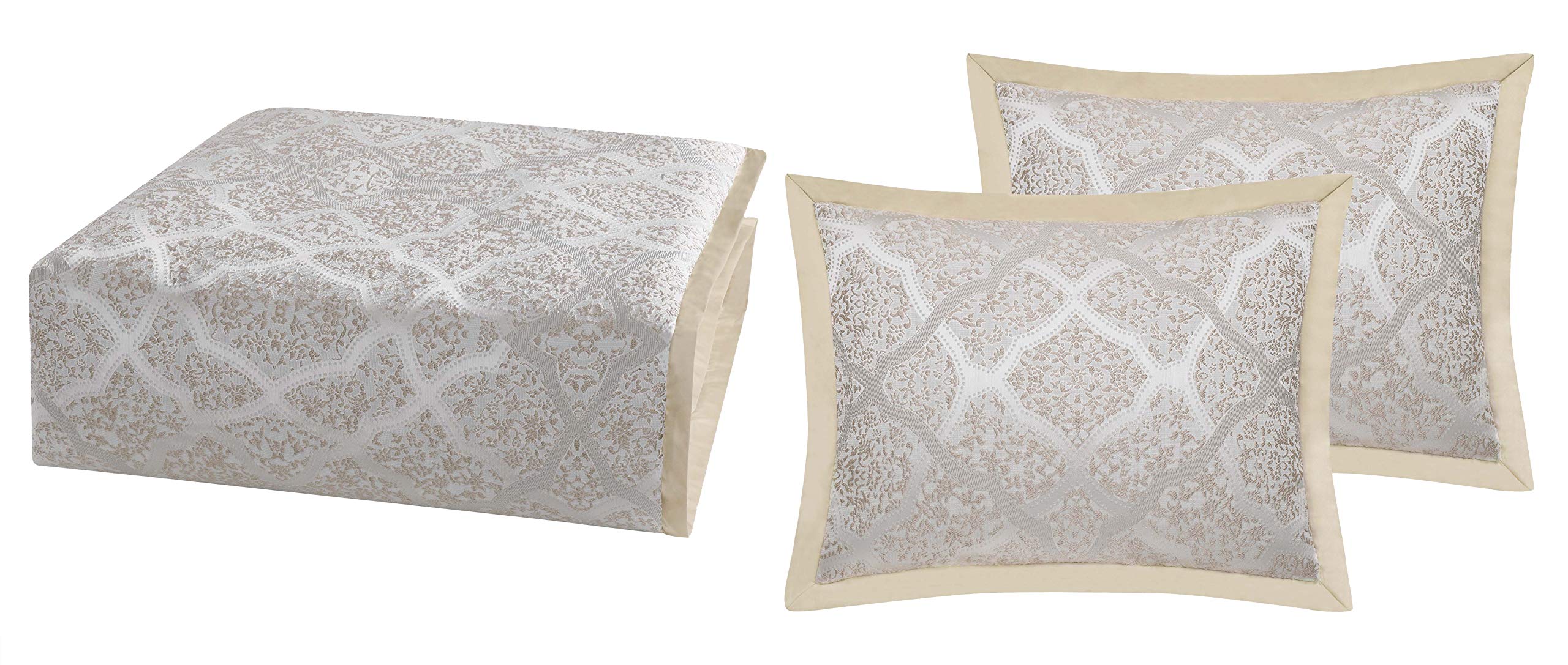 Charisma Paloma Queen 4-Piece Duvet Cover Set - Soft & Breathable Bedding for Luxurious Sleep | Perfect for Master Bedrooms & Guest Rooms