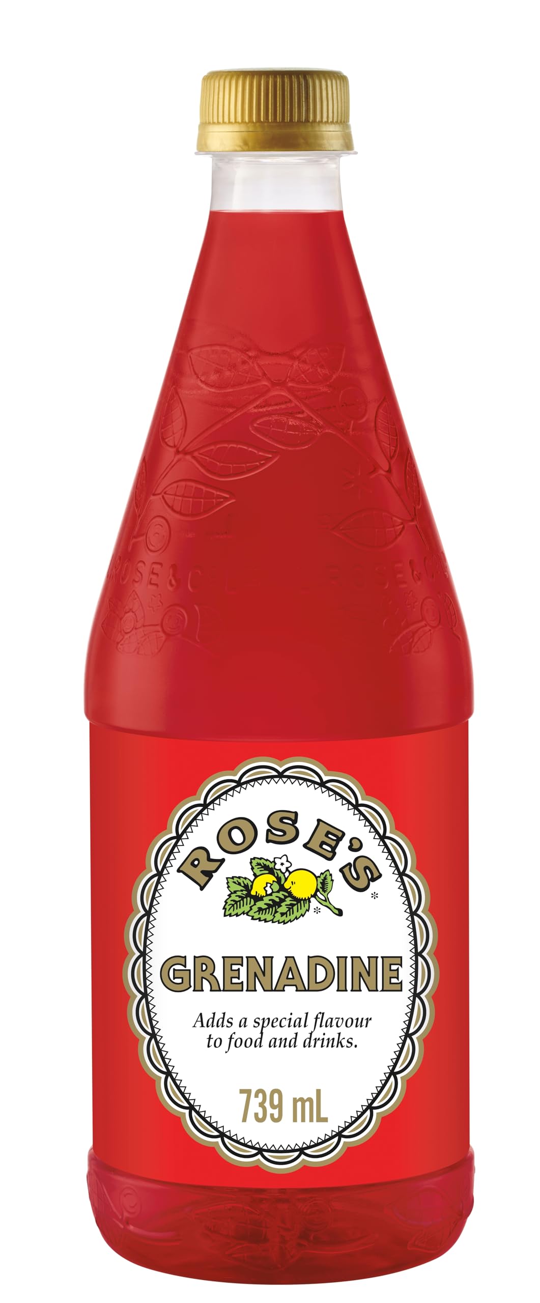 Mott’s Rose's Grenadine Syrup - 739 mL (25 oz) - Premium Cocktail Mixer for Mocktails, Shirley Temples & Cocktails - Perfect for Home Bars & Party Drinks