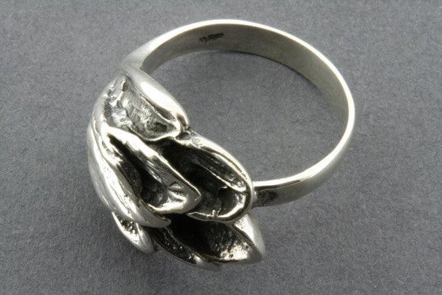 Oxidized Feather Ring - Sterling Silver Jewelry for Women, Boho Chic Accessory | Perfect for Everyday Wear, Parties & Gifts