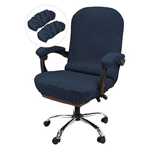 Jacquard Material Navy Blue