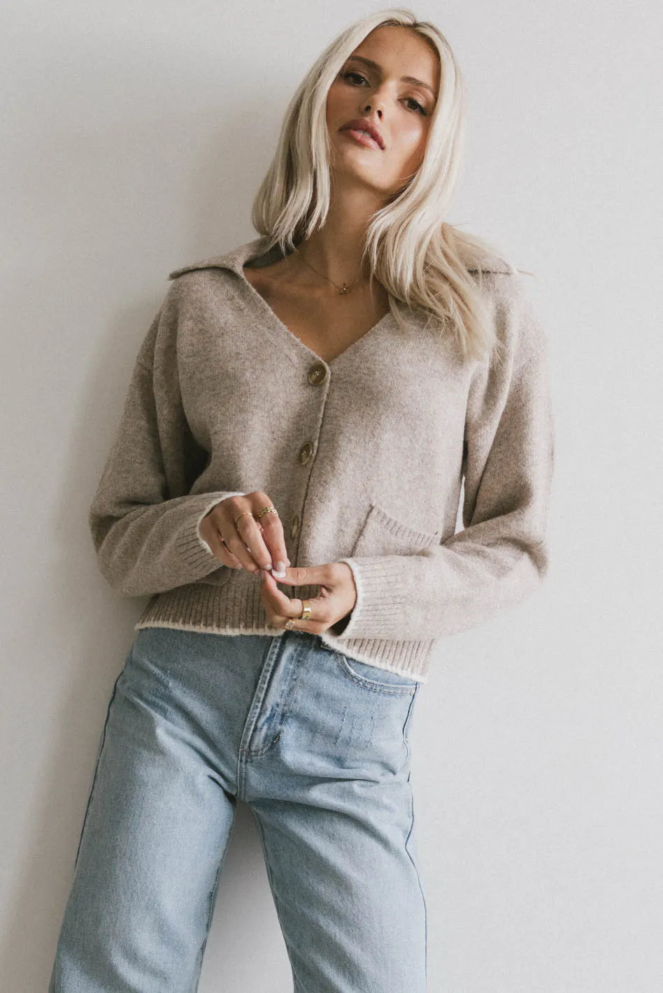 Gaia Knit Cardigan for Women | Cozy Oversized Sweater | Soft & Warm Fall/Winter Layering | Perfect for Casual Outfits, Office Wear & Lounging at Home