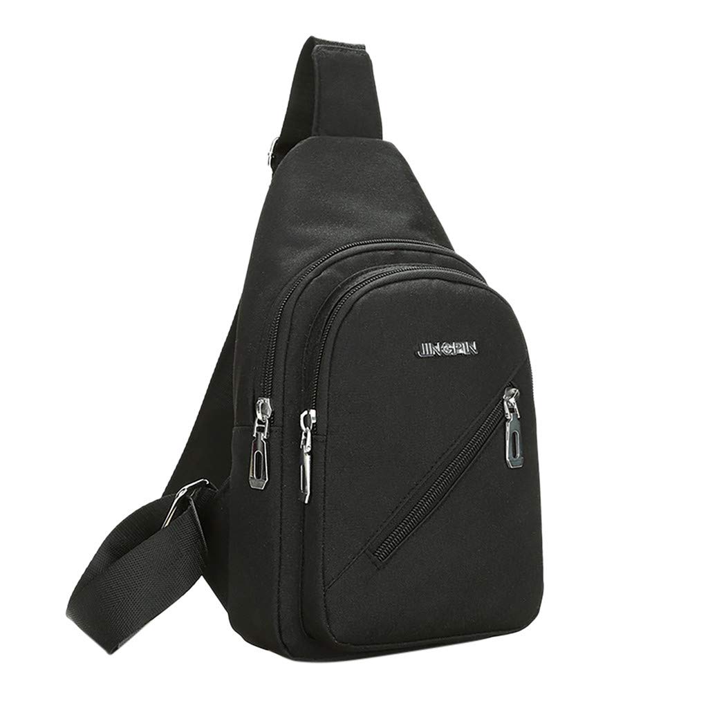 Stylish Unisex Casual Chest & Shoulder Messenger Bag for Outdoor Travel, Hiking & Daily Use - Perfect for Men & Women