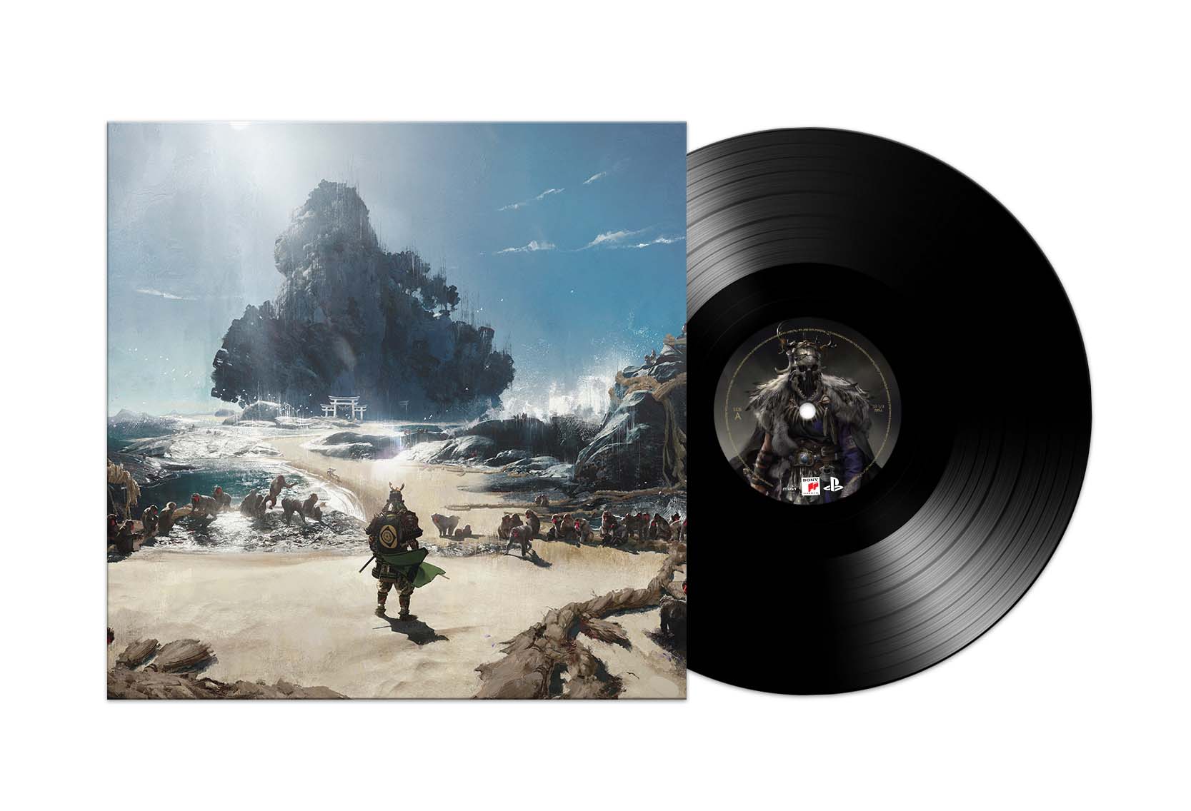 Ghost of Tsushima: Iki Island & Legends Soundtrack Vinyl LP - Epic Video Game Music for Gaming & Relaxation