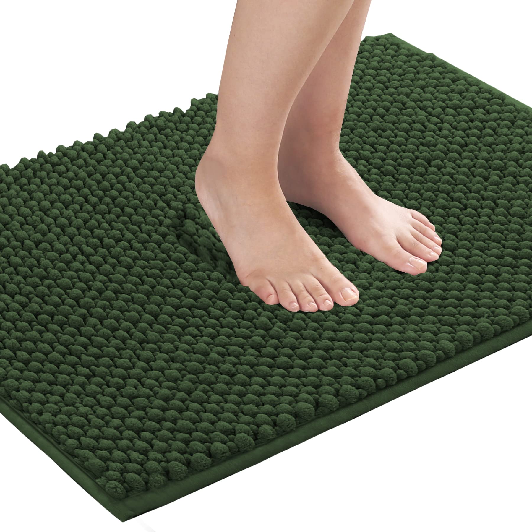 Non-Slip Chenille Bath Mat - 17x24