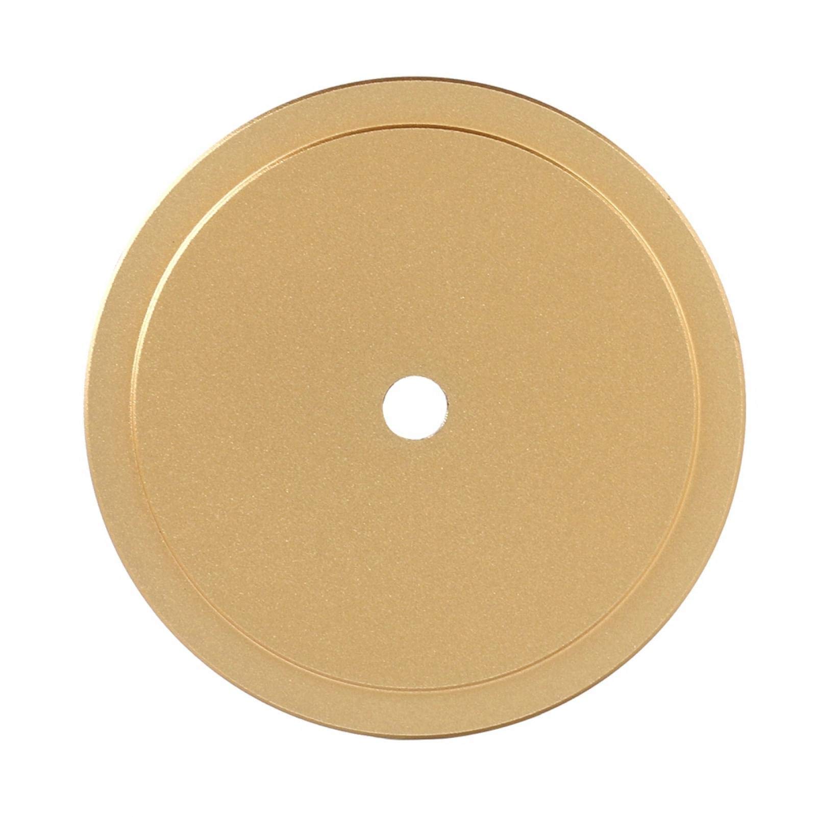 Premium HiFi Isolation Damper Pads - Durable Aluminum Alloy Speaker & Amplifier Isolation Feet - Vibration Dampening for Turntables, Speakers & Audio Equipment (Golden) - Perfect for Home Theater & Studio Use