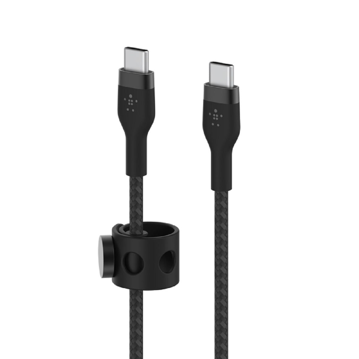 Belkin BoostCharge Pro Flex USB-C to USB-C Cable (3ft/6ft) - Fast Charging & Data Sync for iPhone 15, iPad Pro, MacBook, Samsung Galaxy - Durable Nylon Braided for Home, Office & Travel