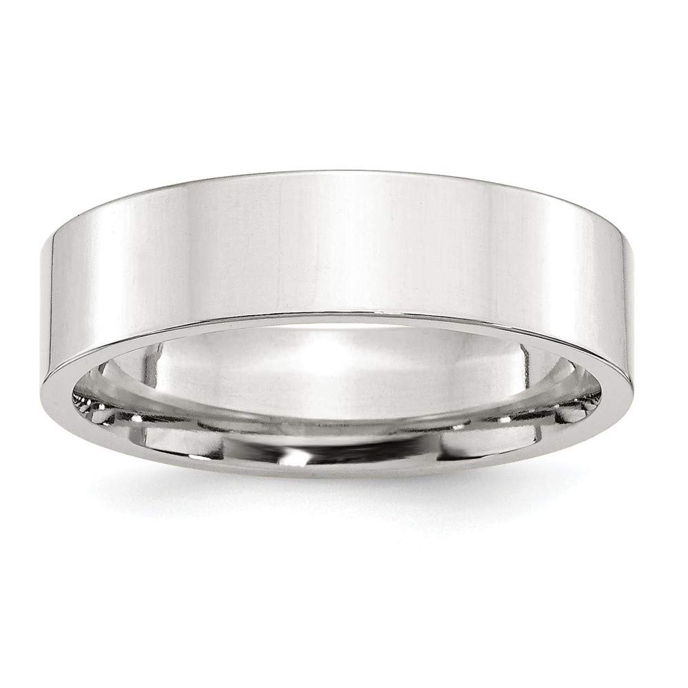 925 Sterling Silver Comfort Fit Flat Band Ring for Women - Elegant Jewelry Gift in 2mm-12mm Sizes (10mm, 12mm Available) - Perfect for Weddings, Anniversaries & Everyday Wear