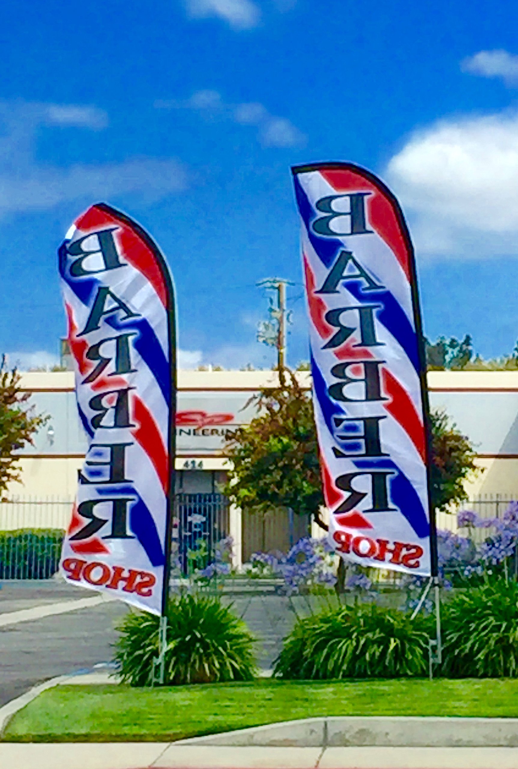 EZ Flags 3ft x 11.5ft Swooper Windless Full Sleeve Flag - Durable Outdoor Advertising Banner for Smoke Shops, Snack Bars & Beverage Stores - Perfect for Storefronts, Events & Promotions