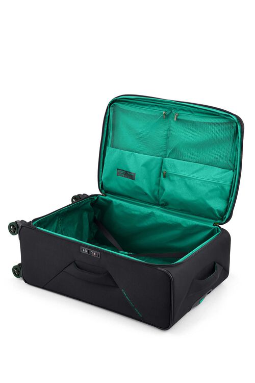 American Tourister Applite 5.0 82/31 Black Spinner Luggage - Lightweight Expandable Suitcase for Travel, Business Trips & Weekend Getaways