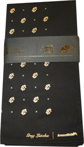 Armourdillo Lutzka Monogram Bandana - Black Skull Print Bandana for Skateboarding, Biking & Outdoor Activities