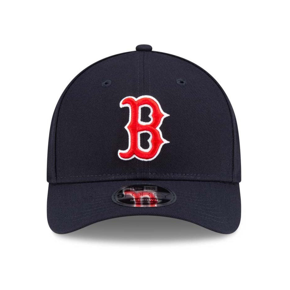 New Era 9Forty MLB Boston Red Sox Snapback Baseball Cap - Navy Blue Adjustable Hat for Men & Women | Game Day, Sports Fan Gift, Casual Wear