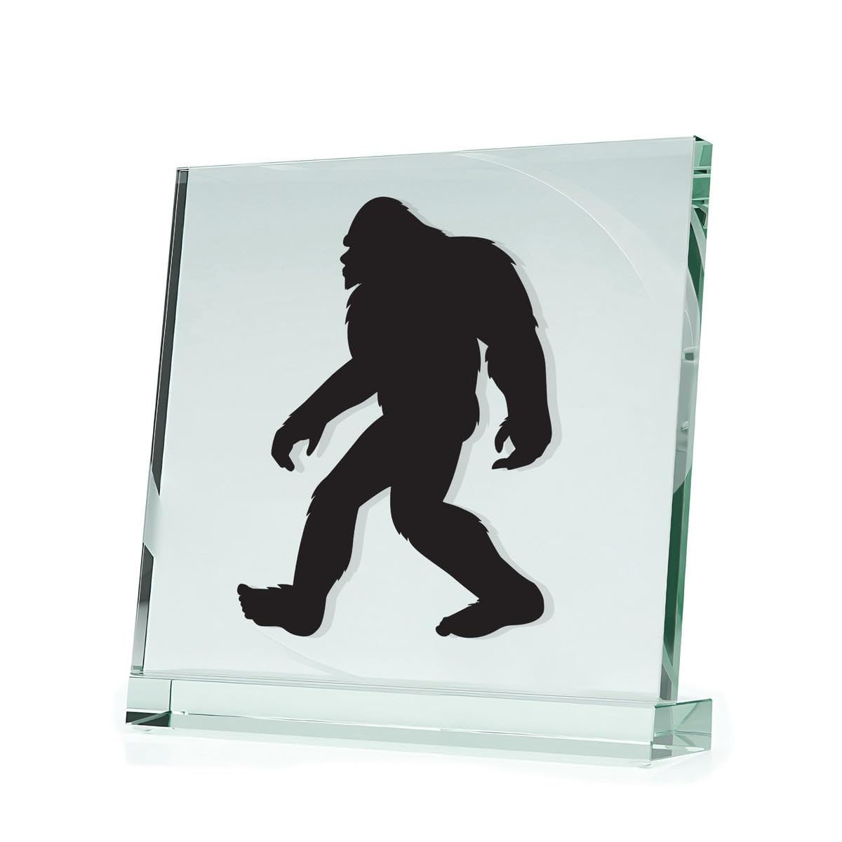 Bigfoot Sasquatch Decal Sticker - 3 x 2.1 Inch Weatherproof Vinyl for Cars, Trucks, Laptops, Windows - Durable Outdoor & Indoor Decoration for Garage, Office, Dorm Room