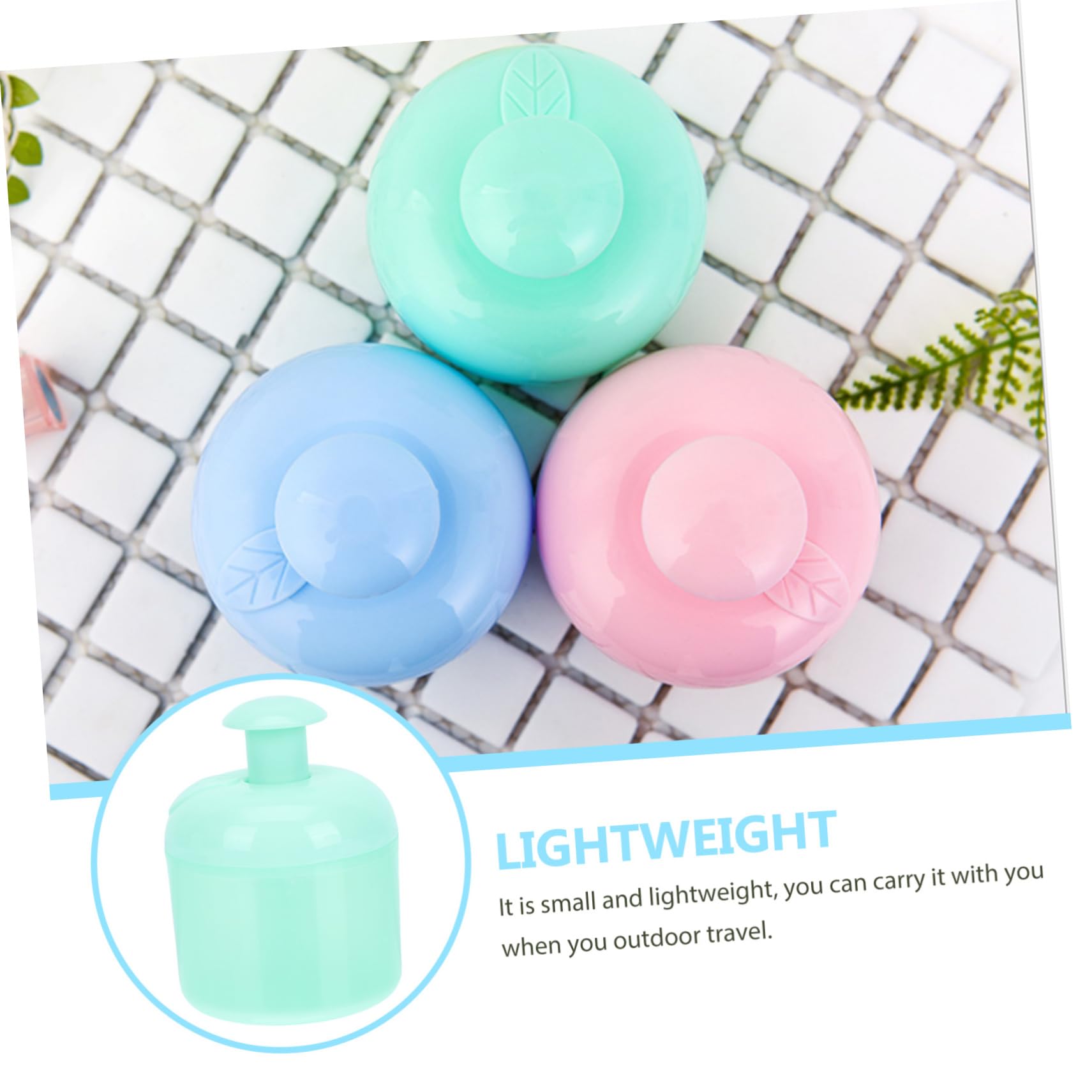 Healeved 3-Pack Facial Foamers & Shower Gel Bubbling Cup - Foam Maker & Cleansing Gel Dispenser for Bath & Shower | Pink PP Bubble Machine for Gentle Skin Cleansing & Spa Relaxation at Home