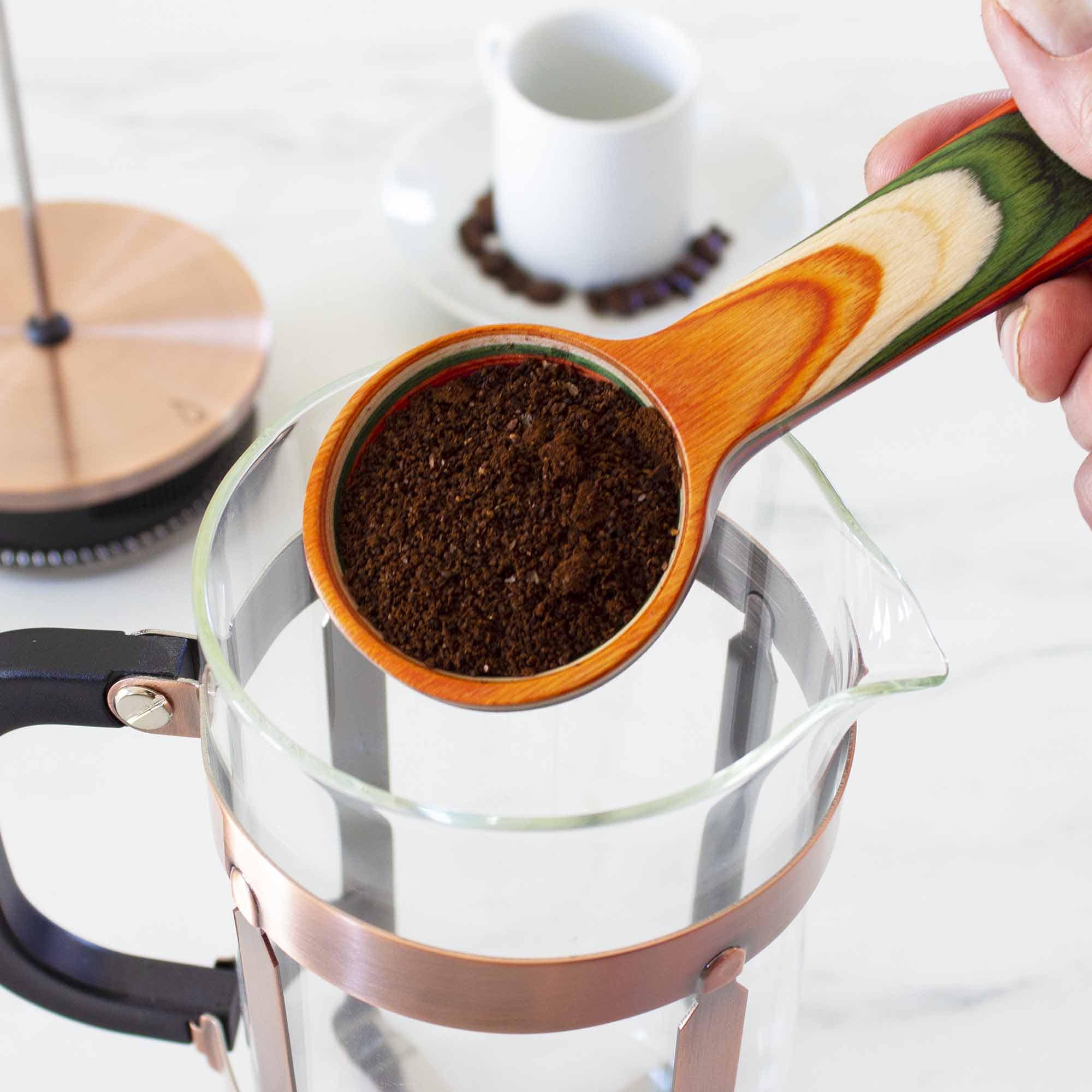 Baltique® Marrakesh Collection Coffee Scoop - Premium Stainless Steel Measuring Spoon for Coffee, Tea & Spices - Perfect for Home, Cafe & Restaurant Use