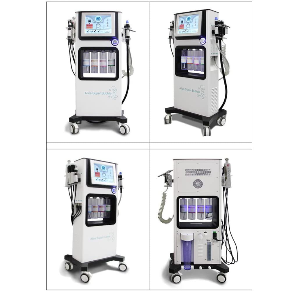 7-in-1 Hydrogen Oxygen Facial Machine - Professional Vacuum Face Cleaner & Hydro-Dermabrasion Sprayer for Deep Pore Cleansing | Perfect for Spa, Salon & At-Home Skincare Routine