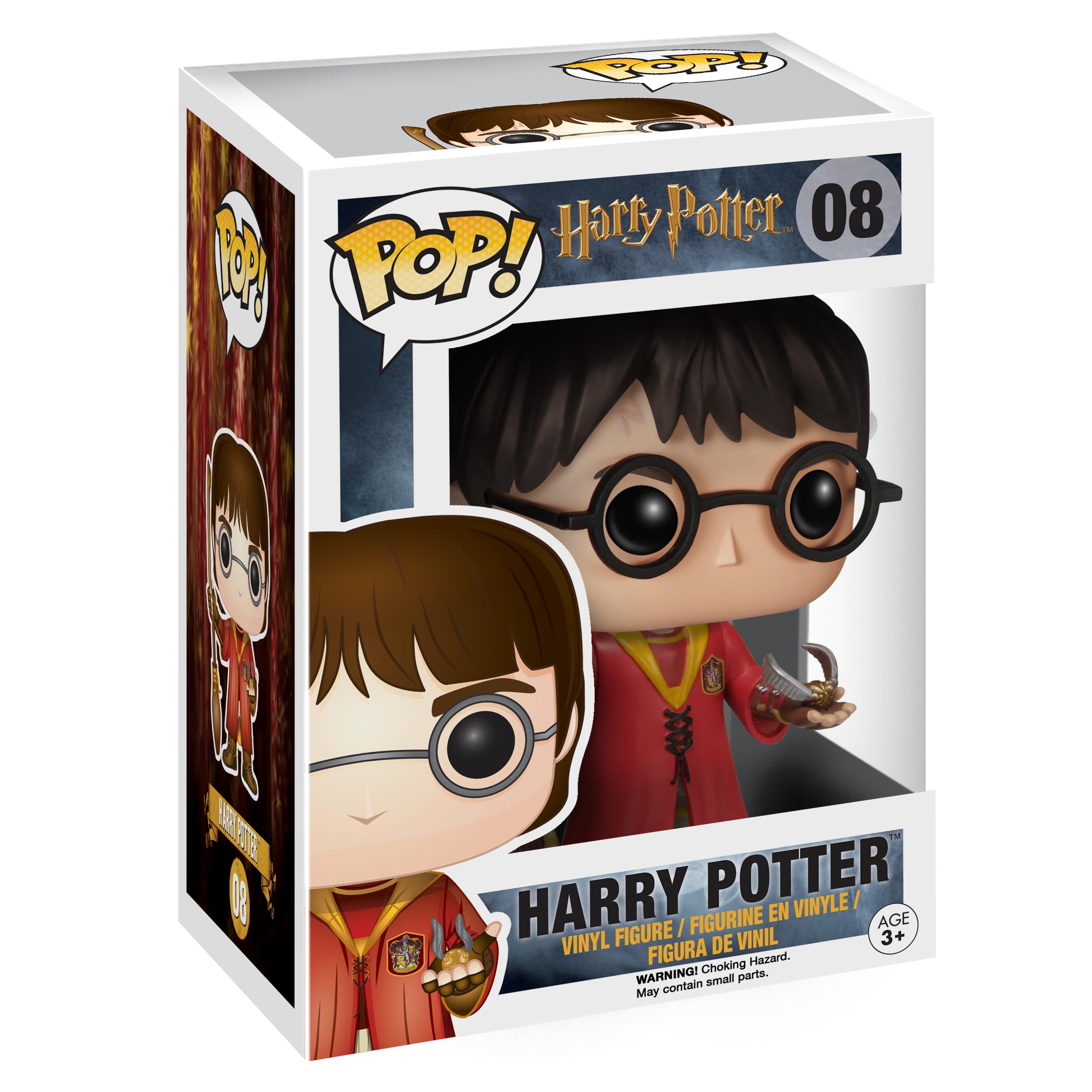 Funko Pop! Harry Potter Quidditch Vinyl Figure - Red - Collectible Toy for Fans, Gift for Potterheads, Perfect for Display & Decor