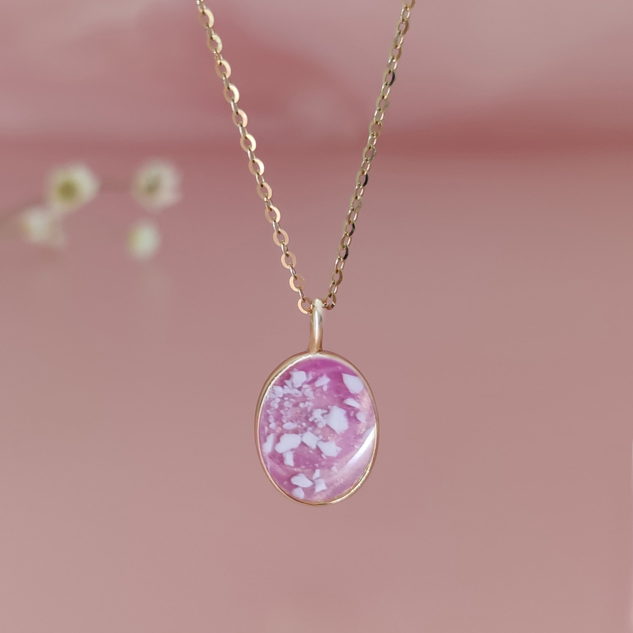 Love Miracle Memorial Ashes Necklace for Loved Ones - Cremation Jewelry Keepsake for Ashes - Perfect for Remembrance, Gifts & Special Occasions