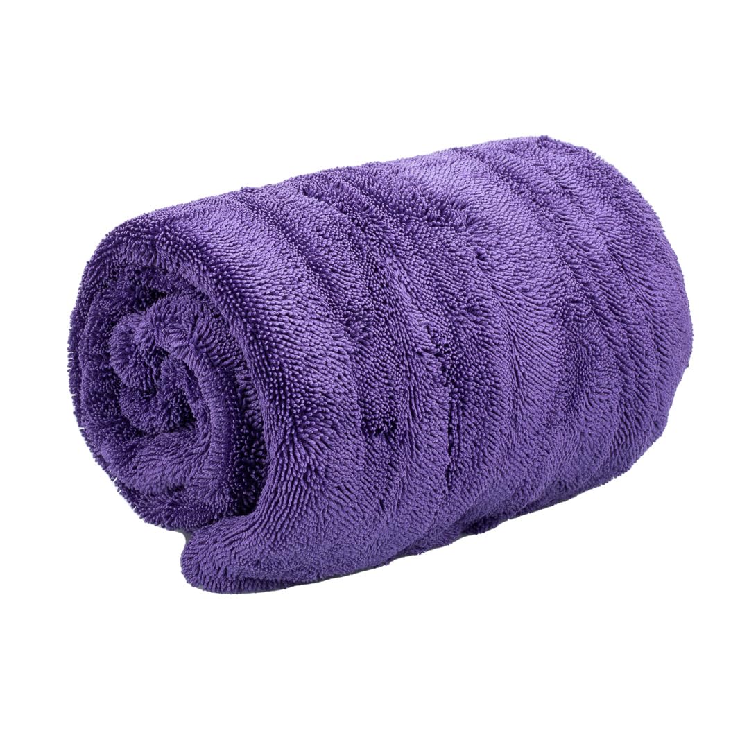 Maxshine Premium 1200 GSM Double-Sided Microfiber Car Drying Towel - Extra Large 24x36 Inch Plush Rinse-Free Detailing Towel (Pack of 6) - Perfect for Car Wash, Waxing & Waterless Cleaning