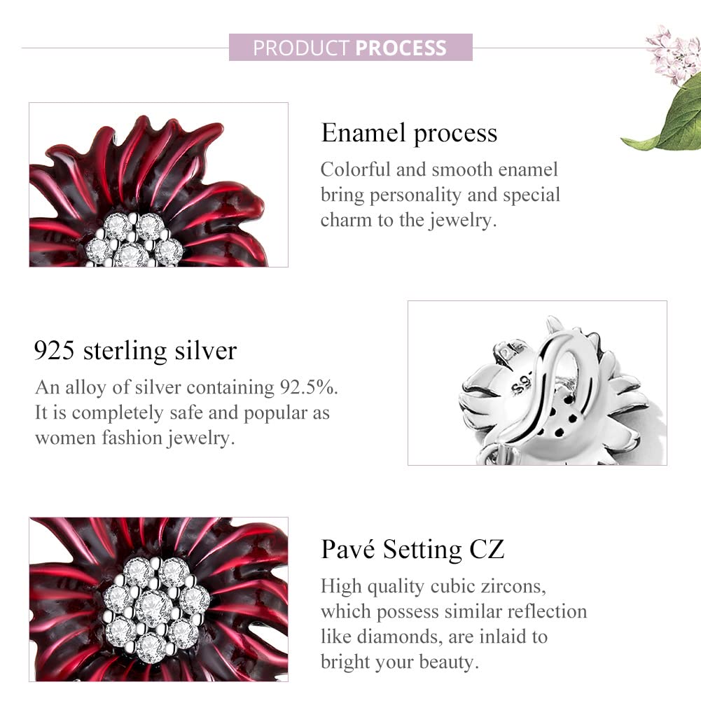 925 Sterling Silver Animal Charms for Jewelry - Bee, Butterfly & Fox Charms for Bracelets & Necklaces | Cute Women's Jewelry Accessories for Everyday Wear & Gift Giving