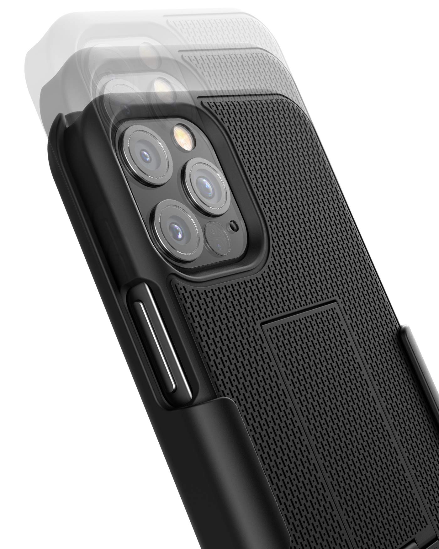 Durable Encased DuraClip Holster for iPhone 12 Pro Max - Belt Clip Phone Case | Perfect for Outdoor Activities, Work & Travel