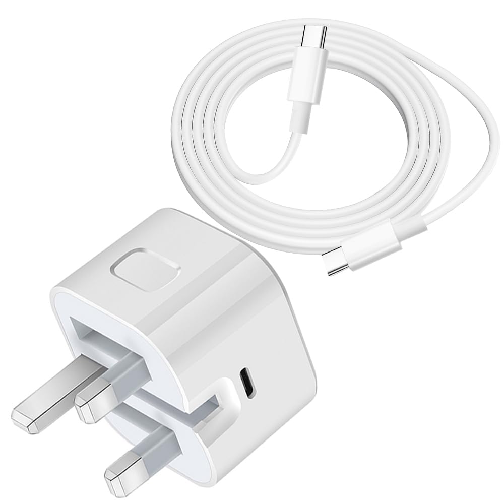 MFi Certified 30W PD Fast Charger with 6FT USB C Cable - Compatible with iPhone 16/16 Plus/16 Pro/16 Pro Max/15, iPad & MacBook Pro - Quick Charging for Home, Office & Travel