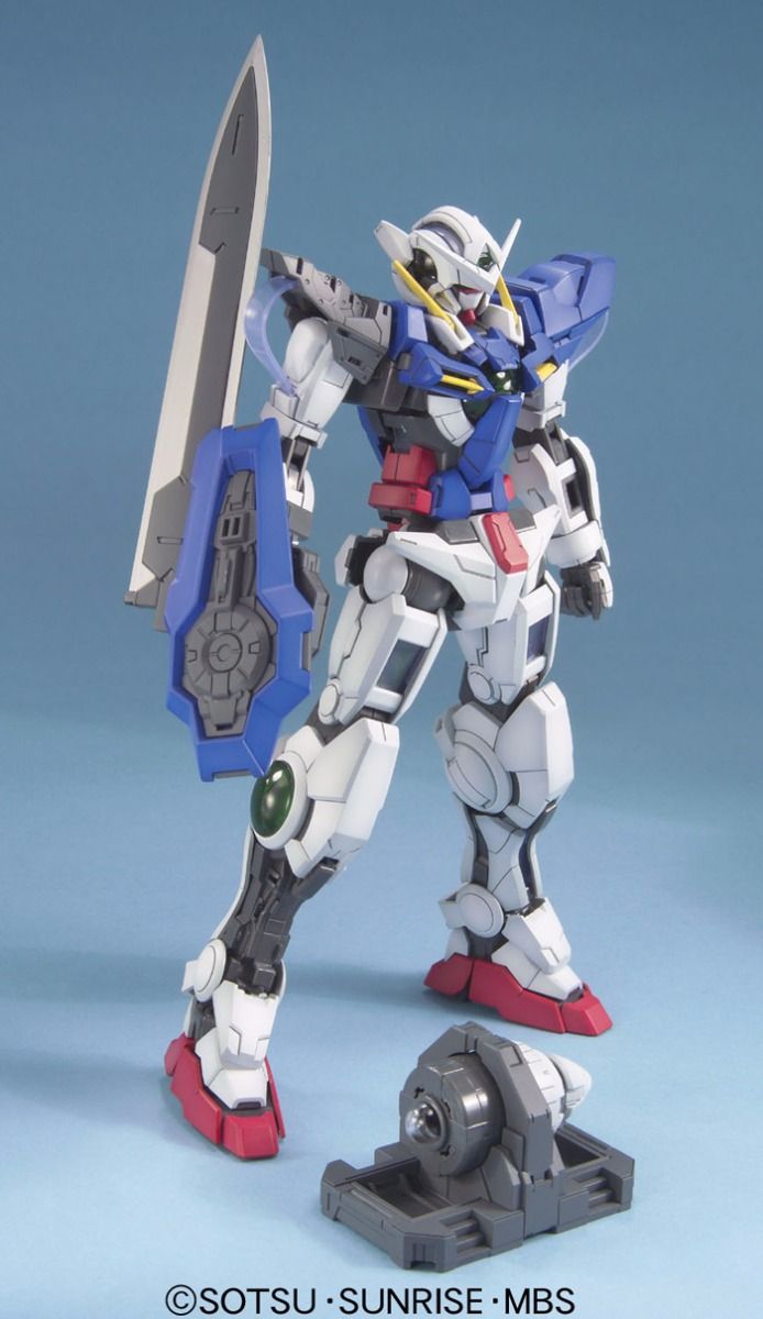 MG Gundam Exia 1/100 Scale Model Kit - High Quality Gundam Plastic Model for Collectors & Hobbyists - Perfect for Display, Gundam Battles & Anime Decor