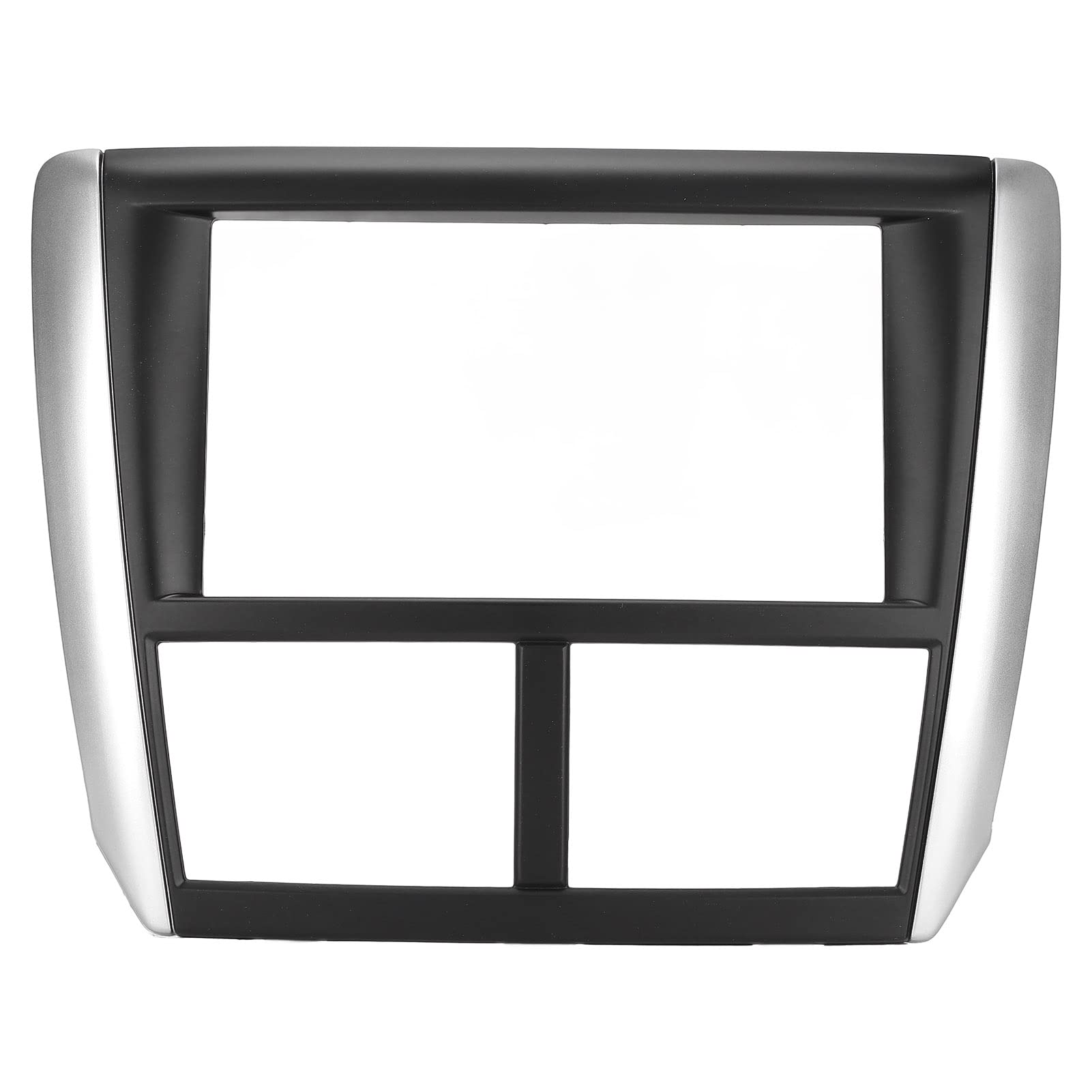 2007-2012 Subaru Impreza Double DIN Car Radio Dash Kit - ABS Plastic Replacement Navigation Panel Frame for Aftermarket Stereo Installation | Perfect for Upgrading Your Car Audio System