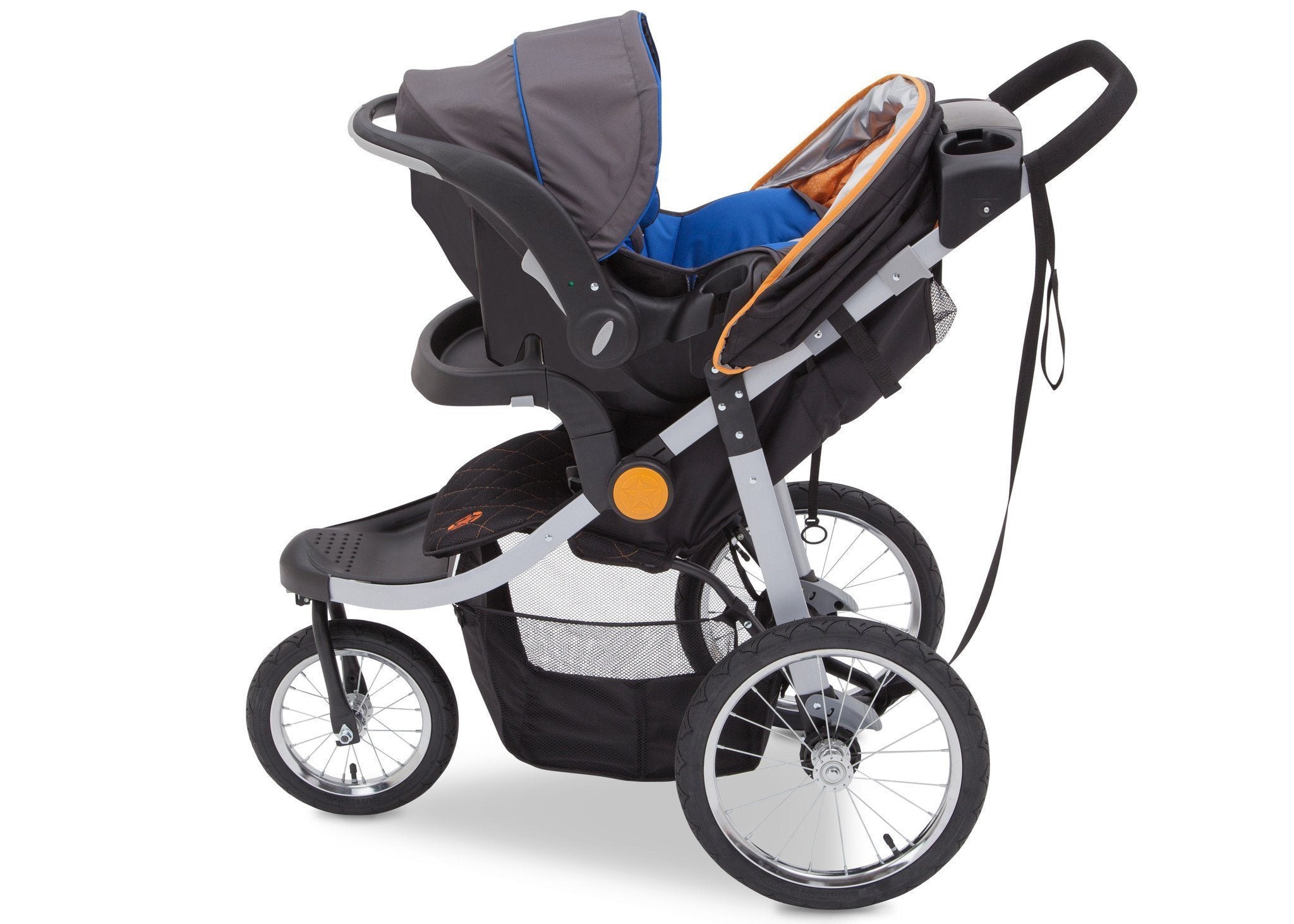J is for Jeep® Brand All-Terrain Jogging Stroller for Cross-Country Running - Perfect for Outdoor Adventures, Trail Jogging & Family Walks
