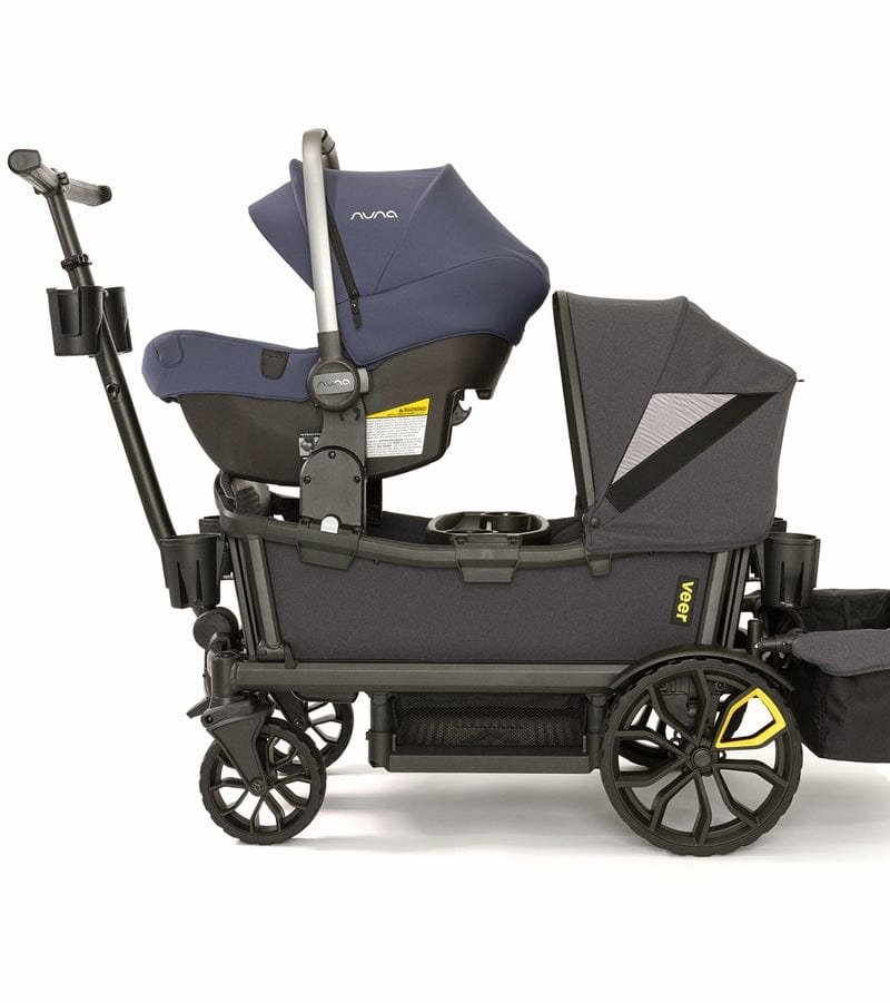 Veer Custom Retractable Canopy Cruiser 2 Seater - Premium Outdoor Patio Furniture for Backyard, Poolside & Beach Relaxation