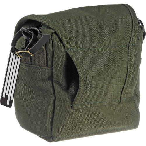 Domke F 5XA Small Olive Shoulder and Belt Bag - Compact Camera Bag for Photographers, Travel & Everyday Use