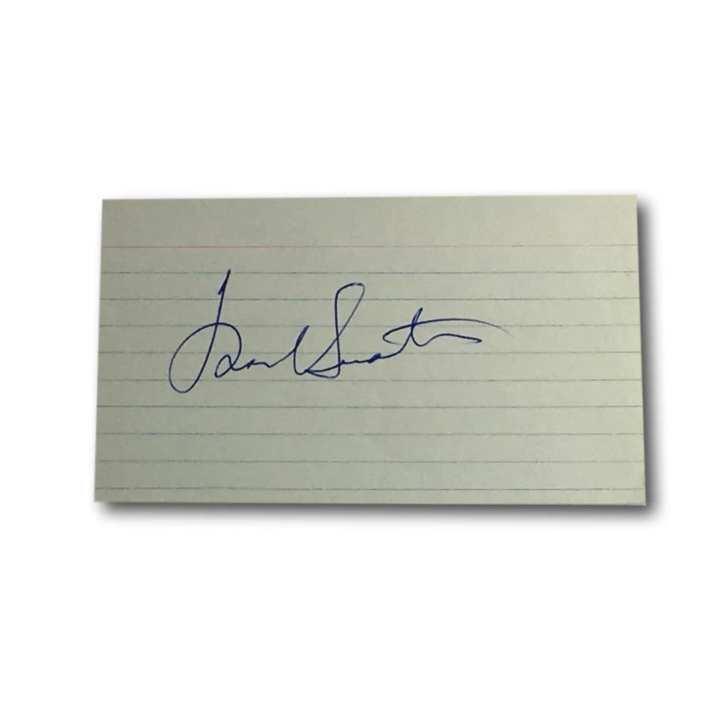 Frank Sinatra Authentic Signed 3x5 Index Card with PSA/DNA COA - Rat Pack Autograph Memorabilia for Collectors & Music Fans (Perfect for Framing, Display, or Investment)
