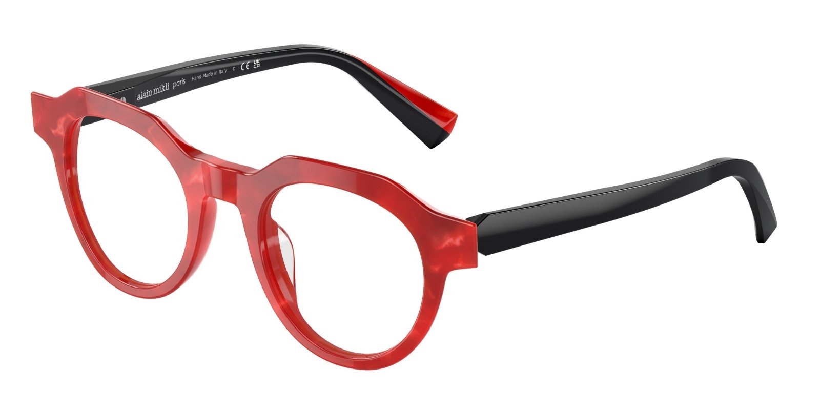 Alain Mikli 3156 Eyeglasses for Men & Women - Premium Lightweight Acetate Frame with Clear Lenses - Perfect for Reading, Work & Everyday Use